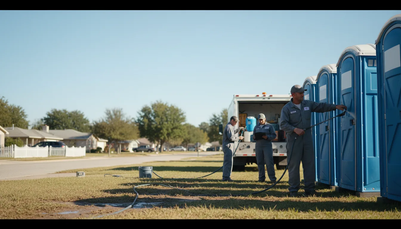 Long-Term Portable Toilet Rental in Whittier, NC near me